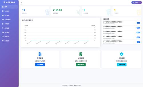 电子发票管理系统